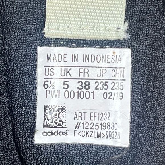 Adidas Womens Running Shoes Parley Black Mesh Trail Runners Athletic Womens 6.5 - Picture 7 of 9